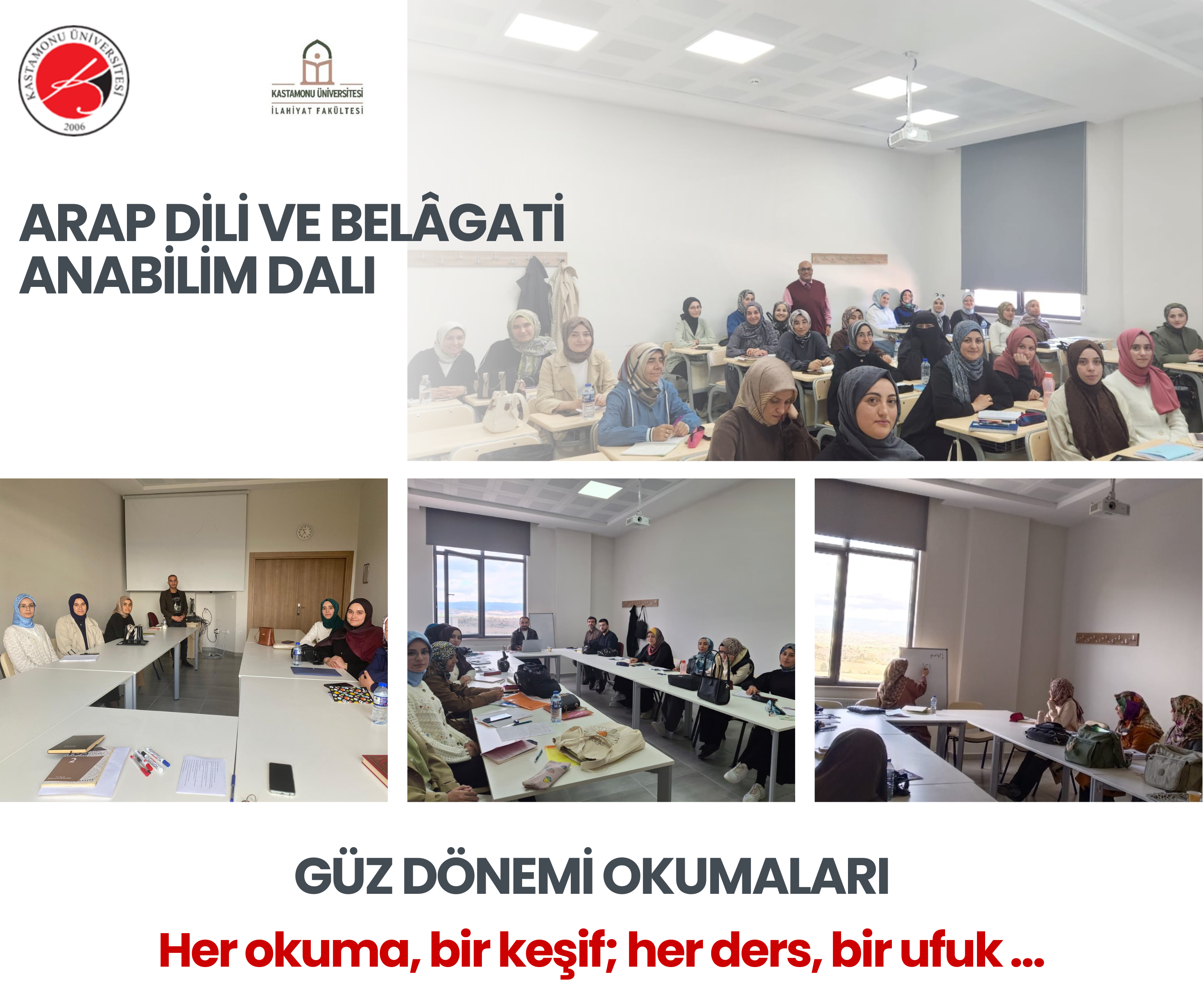 2025-2026 Eğitim-Öğretim Yılı Güz Dönemi Arapça Okumaları Başladı