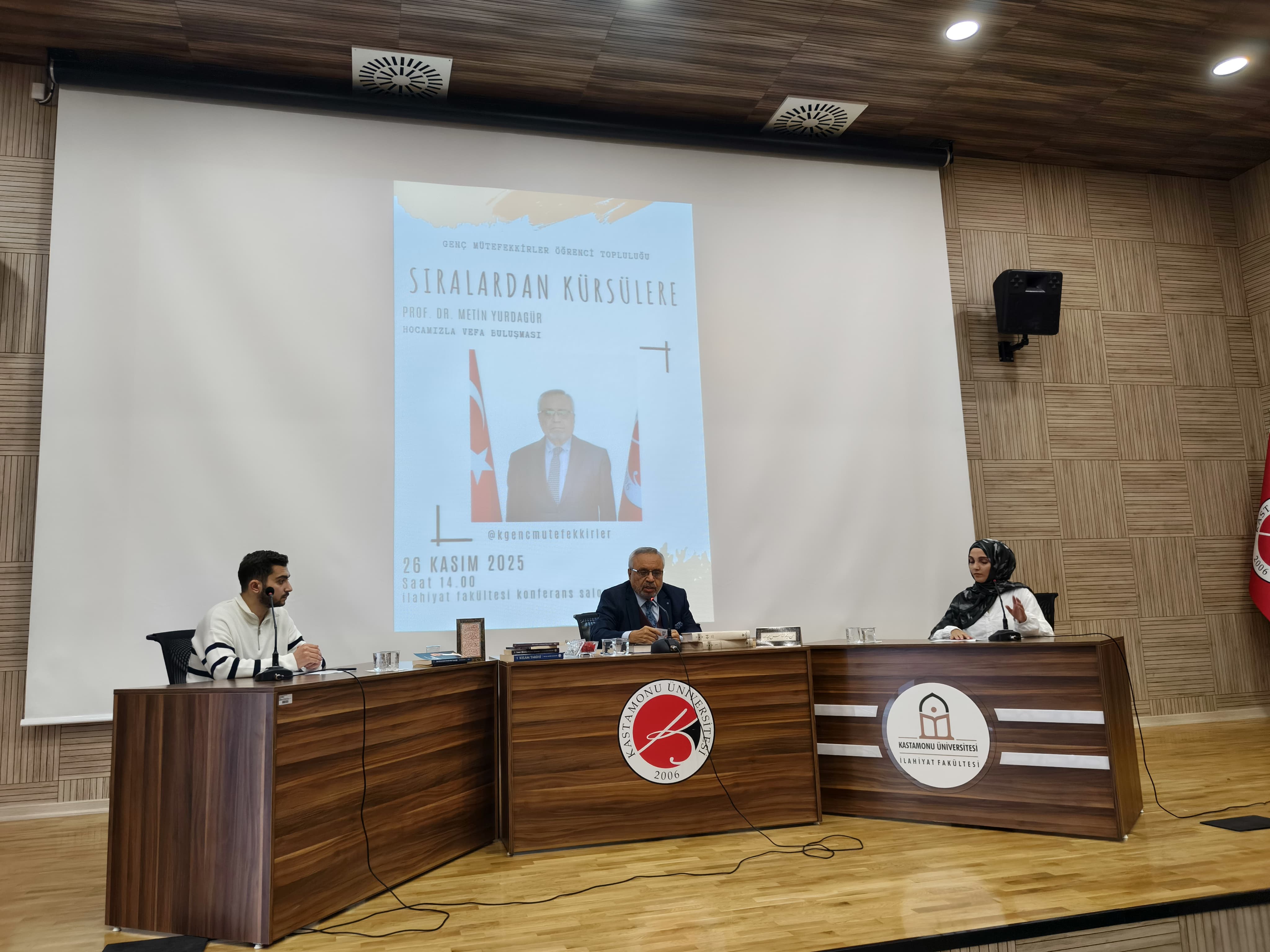 “Sıralardan Kürsülere” Programında Prof. Dr. Metin Yurdagür ile Vefa Buluşması Gerçekleşti