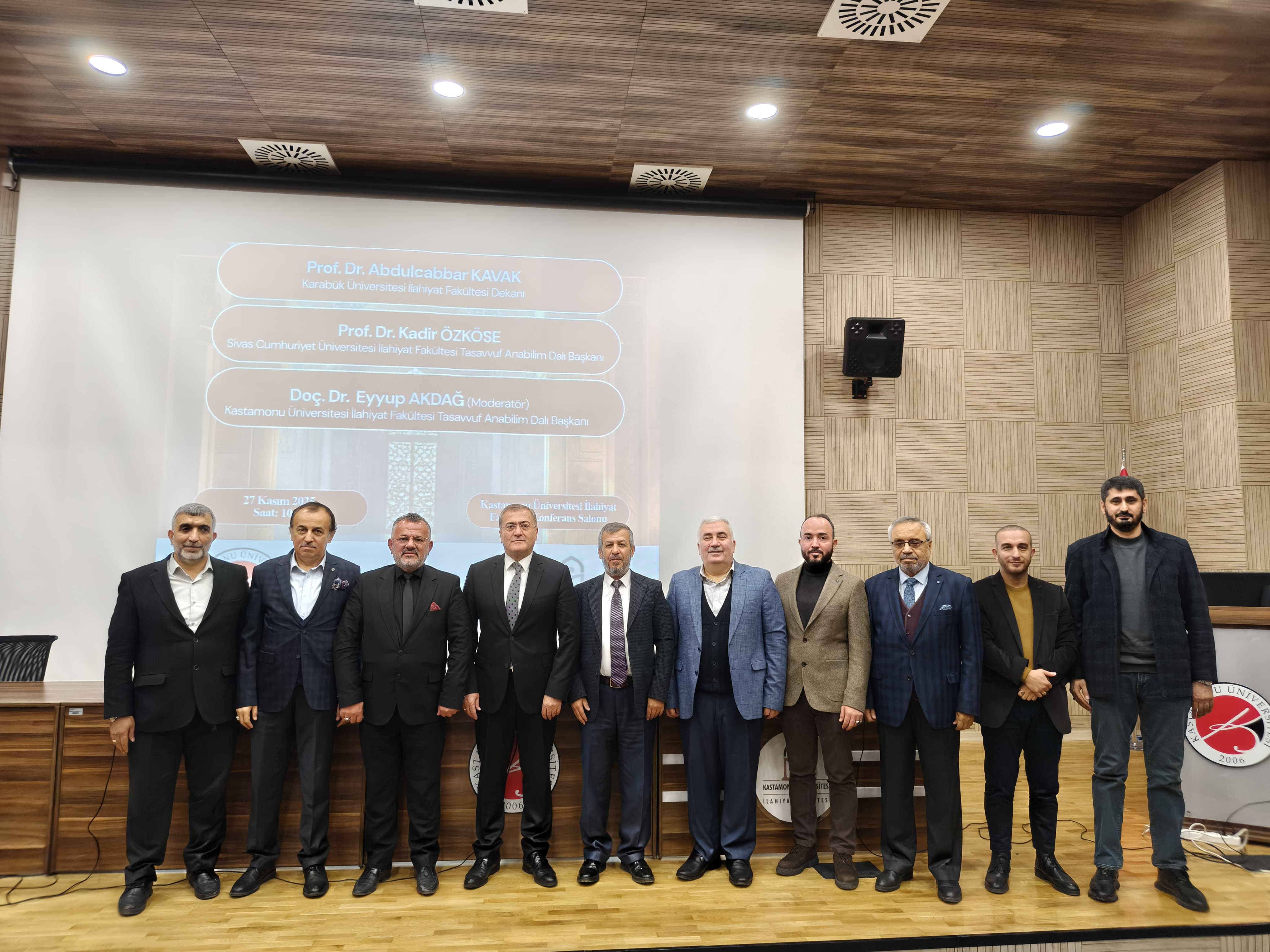 İslam Düşünce Geleneğinde Tasavvuf: Tarih, Teori ve Pratik” Paneli  Gerçekleştirildi